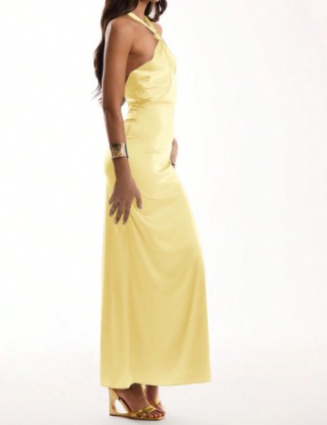 Rochie maxi MUSERA by Shein, galben