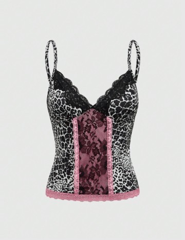 Top Shein, mix culori