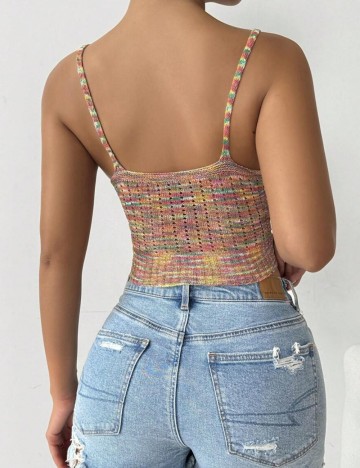Top Shein, mix culori