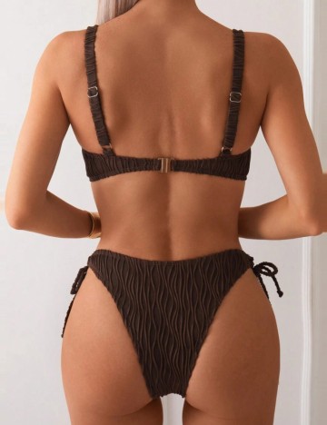 Costum de baie Shein, maro