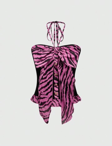 Top Shein, mix culori