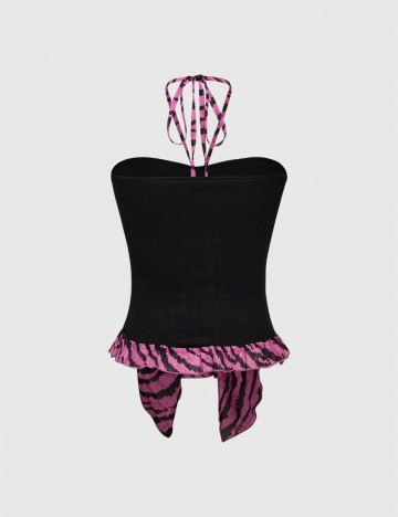 Top Shein, mix culori