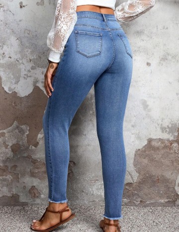 Jeans Shein, albastru