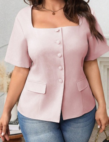 Sacou Shein Curve+, roz
