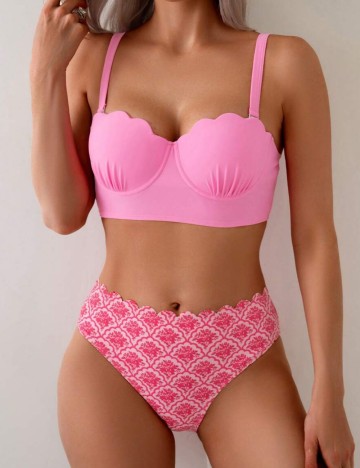 Costum de baie Shein, roz