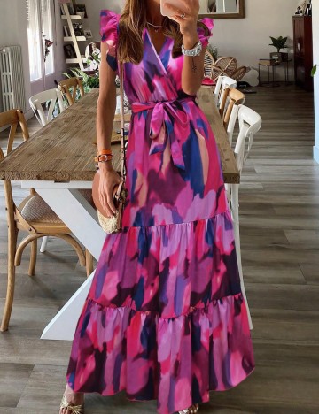 Rochie Shein, mix culori