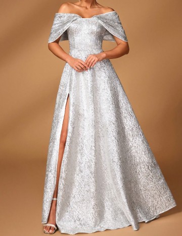 Rochie de ocazie Shein, gri