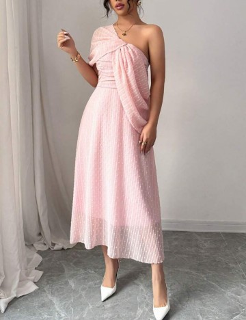 Rochie midi Shein, roz