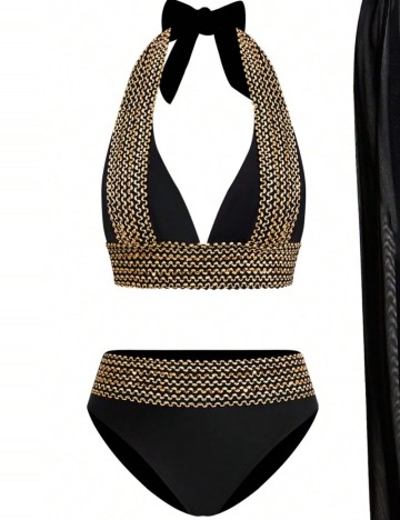 Costum de baie Shein, negru