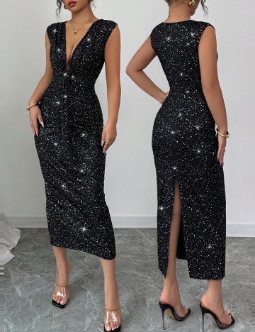 Rochie midi Shein, negru