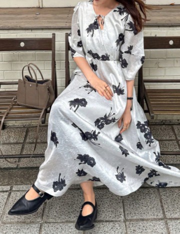 Rochie maxi DAZY by Shein, gri