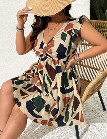 Rochie mini Shein, mix culori