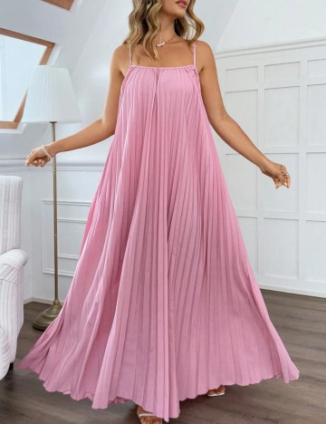 Rochie maxi Shein, roz