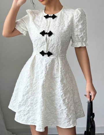 Rochie mini Shein, alb