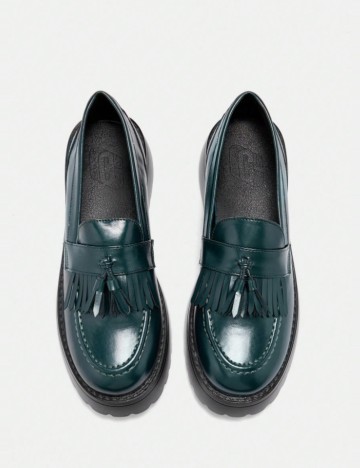 Pantofi CUCCOO by SHEIN, verde