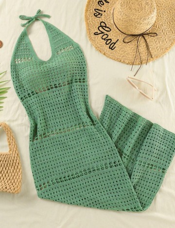 Rochie de plajă Shein, verde