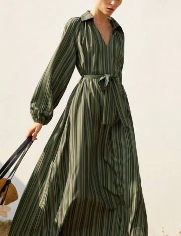 Rochie maxi Shein, verde