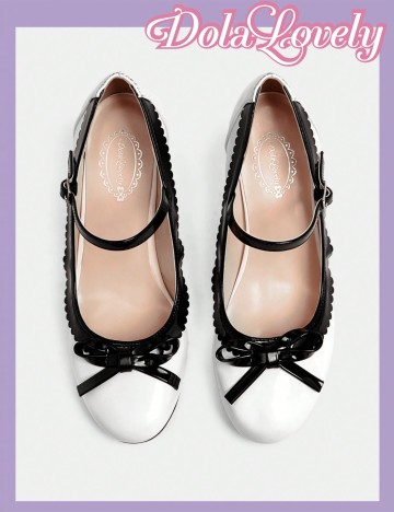 Pantofi cu toc Shein, alb