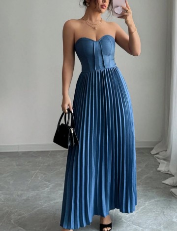 Rochie maxi Shein, albastru