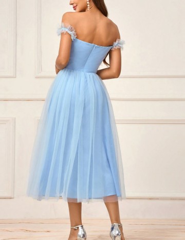 Rochie midi Shein, albastru