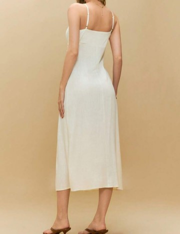 Rochie midi Shein, crem