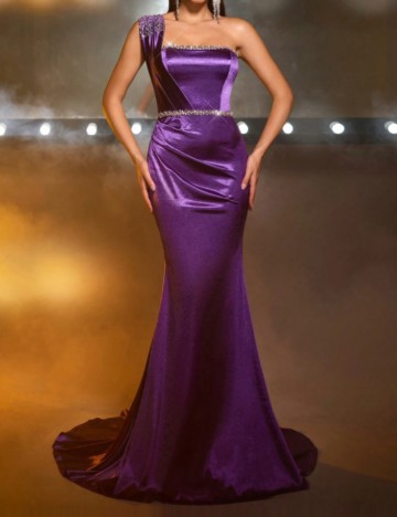 Rochie de ocazie Shein, mov