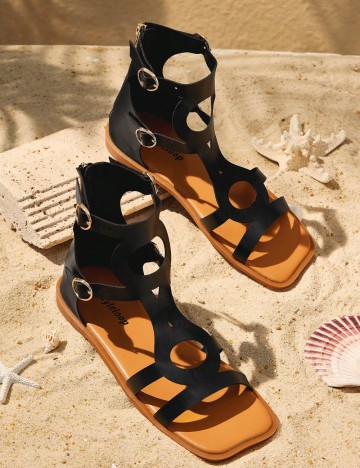 Sandale Shein, negru