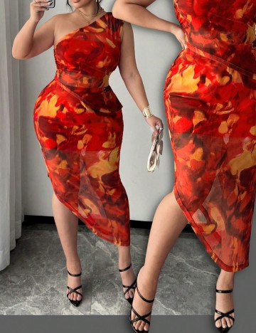Compleu Shein Curve+, mix culori