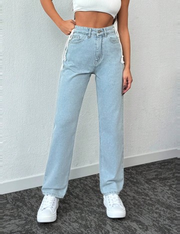 Jeans Shein, albastru