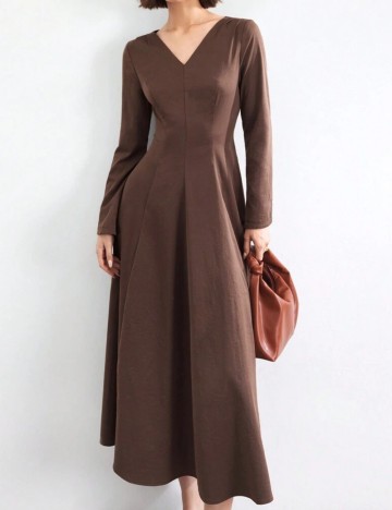 Rochie maxi Shein, maro