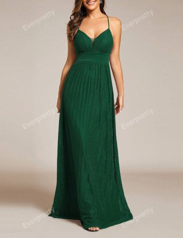Rochie maxi Shein, verde