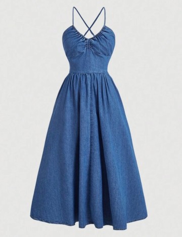 Rochie de blugi Shein, albastru