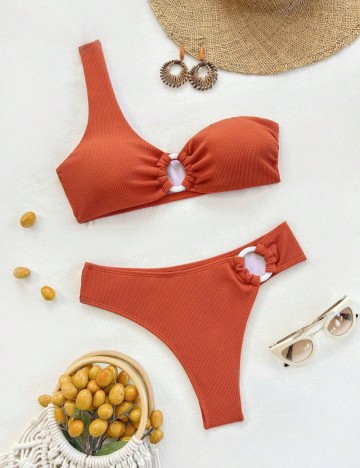 Costum de baie Shein, mix culori