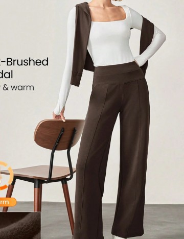 Pantaloni GLOWMODE by Shein, maro