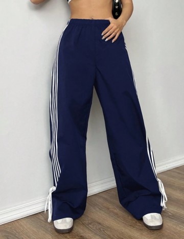 Pantaloni Shein, bleumarin