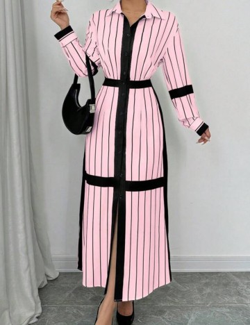 Rochie maxi Shein, mix culori