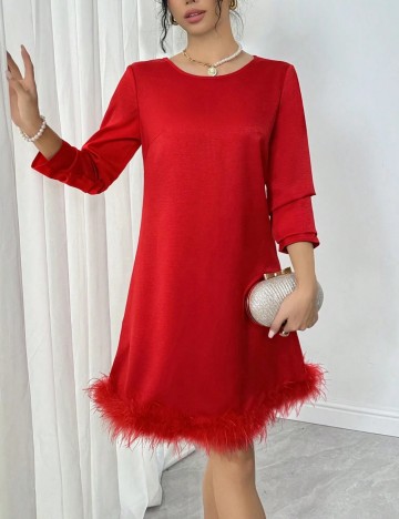 Rochie mini Shein, roșu