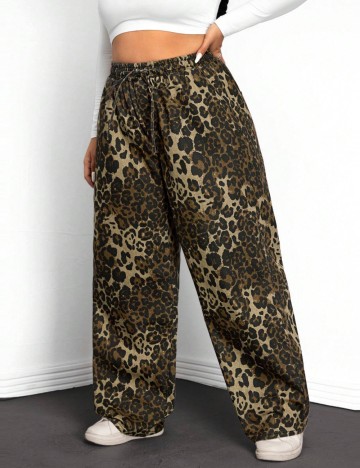 Pantaloni Shein Curve+, mix culori
