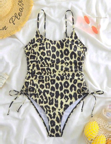 Costum de baie întreg Shein, mix culori