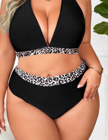 Slip Shein Curve+, negru