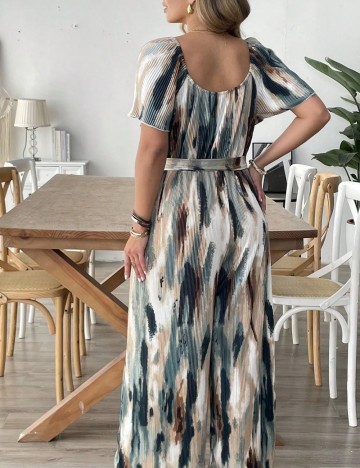 Salopetă lungă Shein Curve+, mix culori