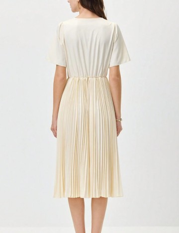Rochie midi Shein, crem