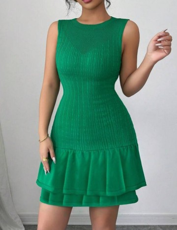 Rochie mini Shein, verde