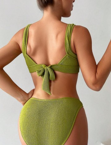 Costum de baie Shein, verde