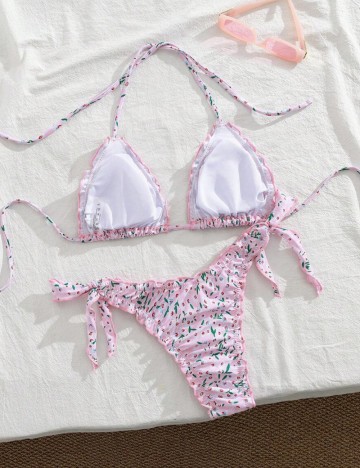 Costum de baie Shein, mix culori