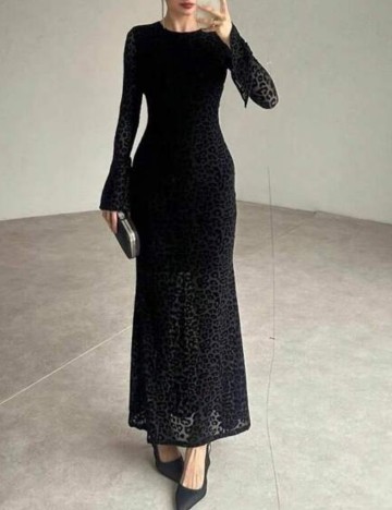 Rochie maxi Shein, negru