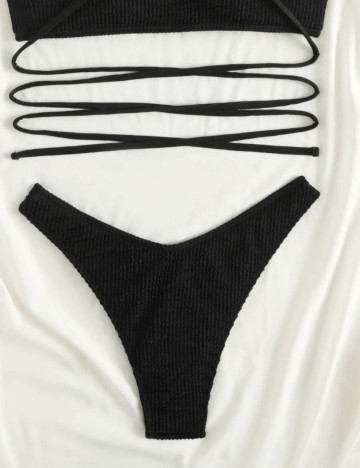 Slip Shein, negru