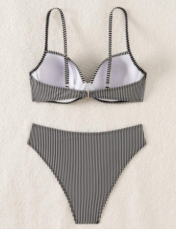 Costum de baie Shein, mix culori