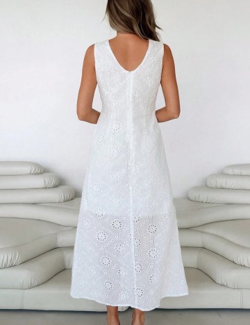 Rochie midi Shein, alb