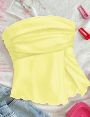 Top Shein, galben